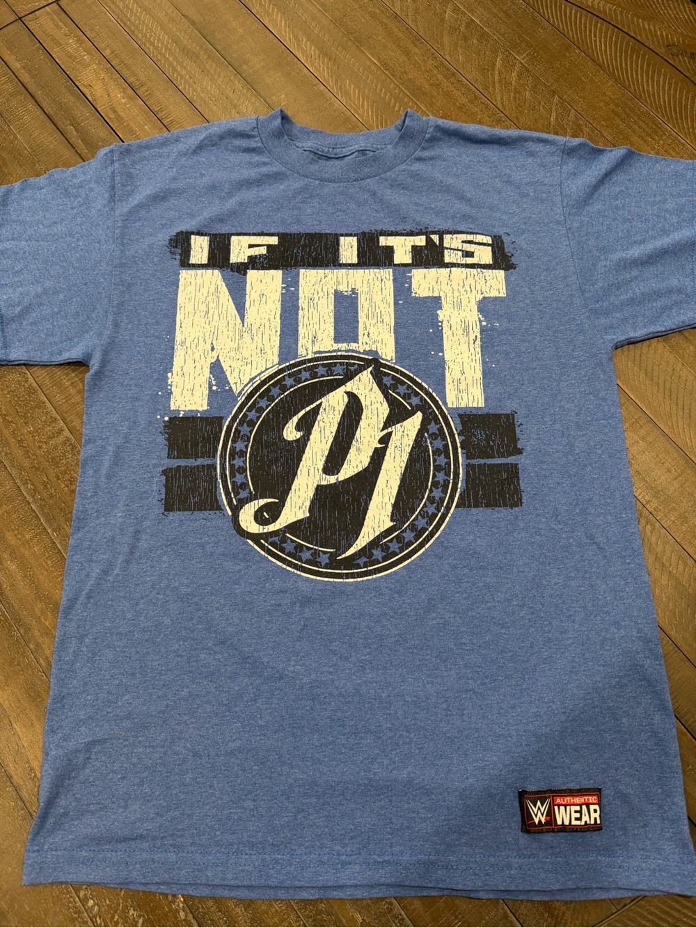WWE AJ Styles “If It’s Not P1” Graphic T-Shirt Men’s Medium